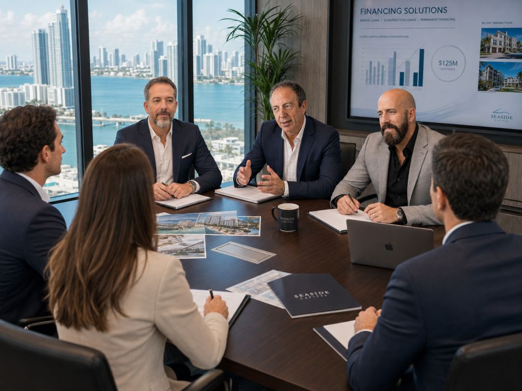 Michael Ligon David Ligon and Jorge Silberstein with JumpStart Private Lending in Miami Florida